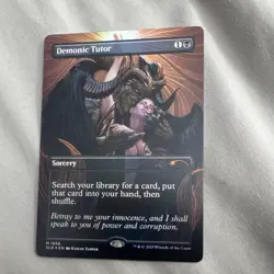 Demonic Tutor Secret Lair Drop Foil Black Sorcery English 2025 M 1856 - Image 1
