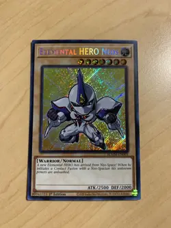 Yugioh! - Elemental HERO Neos - BLMM-EN003 - Secret Rare - 1st Ed NM - Image 1