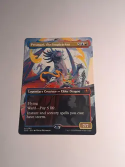 Prismari, the Inspiration Borderless MTG Secrets of Strixhaven SOS Magic NM 0285 - Image 1