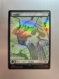 Swamp - 276 - MTG: Lord of the Rings - Basic Land - FOIL - Image 1