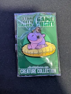 1x Star City Games Creature Collection Hippo Pin MTG - Image 1