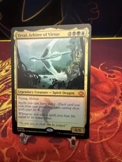Teval, Arbiter of Virtue Tarkir: Dragonstorm Foil - Image 3