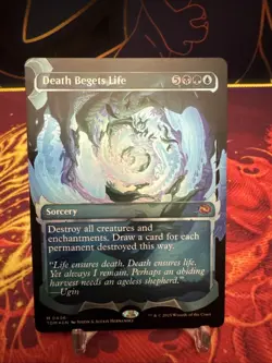 1 x Death Begets Life - Foil - Showcase - Tarkir: Dragonstorm - NM-Mint - MTG - Image 1
