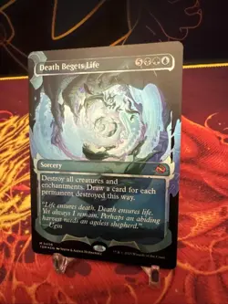 1 x Death Begets Life - Foil - Showcase - Tarkir: Dragonstorm - NM-Mint - MTG - Image 3