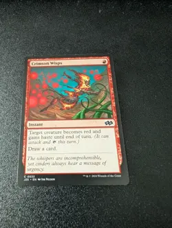 Crimson Wisps 0533 Non Foil Common Jumpstart Foundations MTG Near Mint - Image 1