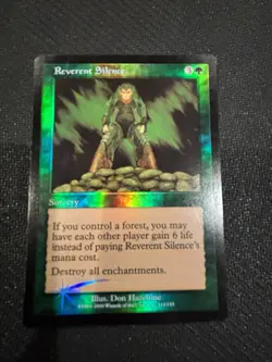 Reverent Silence Nemesis Foil- NM- MTG - Image 1