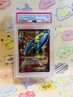 Pokemon M Sharpedo EX XY Premium Trainer Coll. Full Alt Art Promo XY200a PSA 9 - Image 1