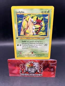 Pokemon Neo Destiny Ledyba 1st Edition 71/105 DA042640 - Image 1
