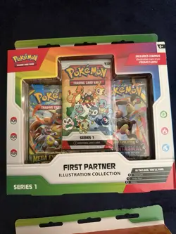 Pokemon TCG First Partner Illustration Collection Series x6 Boxes Case - Image 4