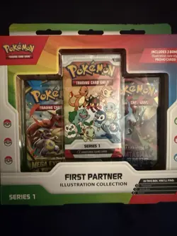 Pokemon TCG First Partner Illustration Collection Series x6 Boxes Case - Image 5