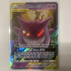 The Pokemon Company Gengar & Mimikyu GX Ultra Rare Holo 53/181 TAG TEAM Card - Image 2