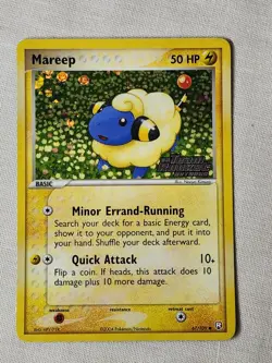 NM Mareep Reverse Holo #67 Team Rocket Returns Pokemon TCG - Image 1