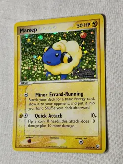 NM Mareep Reverse Holo #67 Team Rocket Returns Pokemon TCG - Image 3
