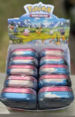 Pokemon TCG Ascended Heroes MINI TIN BOX Factory Sealed 10x Tins - Image 2