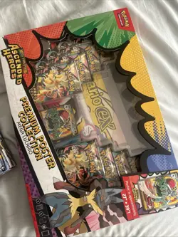 BRAND NEW Pokemon TCG Mega Lucario Premium Poster Collection Ascended Heroes - Image 1