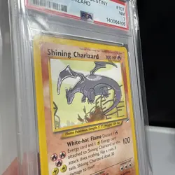 Shining Charizard 107/105 Neo Destiny Holo PSA 7 NM Pokemon TCG Secret Rare - Image 3