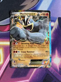 Pokemon Machamp EX Black Star Promo XY108 HP Condition - Image 1