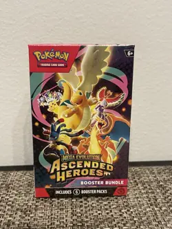 Pokemon Mega Evolution Ascended Heroes Booster Bundle English - Image 1