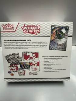 Pokemon TCG Scarlet Violet White Flare Elite Trainer Box Factory Sealed New - Image 2
