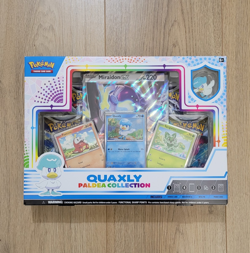 Pokemon Paldea Collection Quaxly Box Inc Brilliant Stars & Silver Tempest - New - Image 1