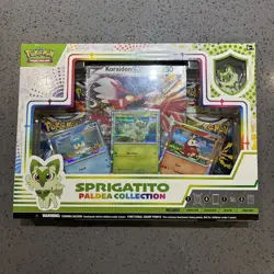 Pokemon Sprigatito Paldea Collection Box , New Sealed - Image 1
