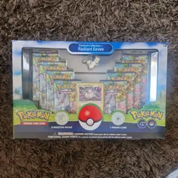 Pokemon TCG Pokemon GO Radiant Eevee Premium Collection Box | Sealed - Image 1
