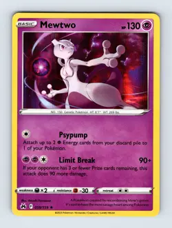 Mewtwo - Crown Zenith 059/159 - Holo Rare - NM - Pokemon - Image 1