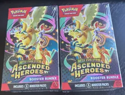 2x Pokemon TCG - Ascended Heroes - Booster Bundle (6 packs) - Brand New Sealed - Image 1