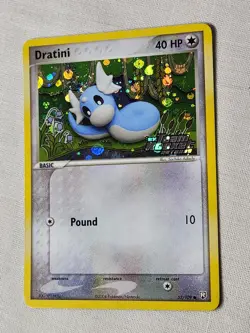 NM Dratini - Reverse Holo SWIRL #52 Team Rocket Returns Pokemon TCG - Image 3