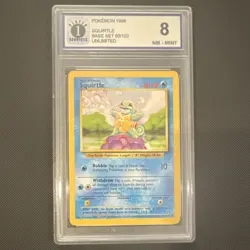 Pokemon Squirtle Base Set Unlimited 63/102 Common 1999 English - Image 1