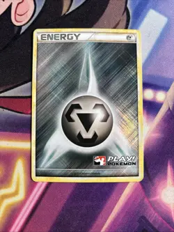 Metal Energy 2010 Play! Pokemon! Crosshatch Holo Promo LP - Image 1