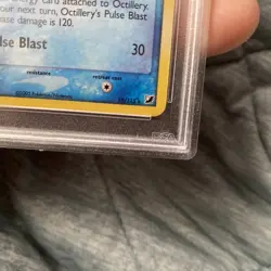 2005 Pokemon EX Unseen Forces Octillery Holo #10/115 PSA 8 - Image 4