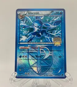 Pokemon Glaceon City Stamp Reverse Holo Rare Plasma Freeze 23/116 Mint/NM - Image 1