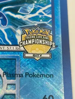 Pokemon Glaceon City Stamp Reverse Holo Rare Plasma Freeze 23/116 Mint/NM - Image 3