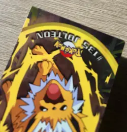 JOLTEON no 135 Silver Foil-topps Pokemon 2000 bleu -TV animation Edition - Image 4