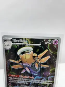 Pokemon Shedinja 144/132 Illustration Rare Mega Evolution Holo - Image 2