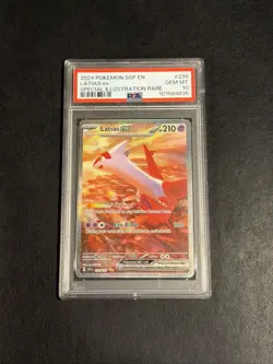 Pokemon 2024 Latias ex 239/191 Alt Art SIR Surging Sparks GEM MINT PSA 10 - Image 3