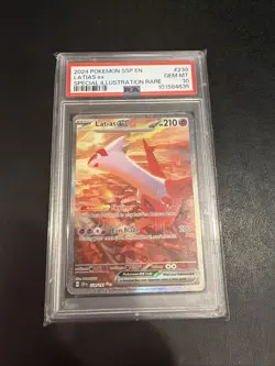 Pokemon 2024 Latias ex 239/191 Alt Art SIR Surging Sparks GEM MINT PSA 10 - Image 4