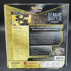 Pokemon League Battle Decks (Pikachu & Zekrom GX) Sealed Box - Image 2