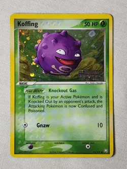 NM Koffing Reverse Holo #61 Team Rocket Returns Pokemon TCG - Image 1