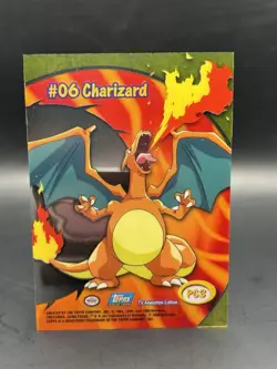 2000 Topps Pokemon TV Animation Edition Charizard #PC3 NM - Image 4