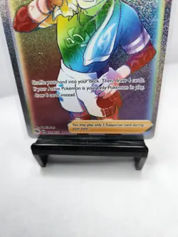2020 Pokemon Sword & Shield Champion's Path Kabu #077/073 Rainbow Rare NM - Image 3