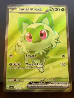 Pokemon TCG - Ascended Heroes - Sprigatito Ex 251/217 - NM - Image 1