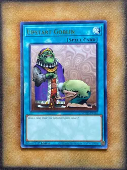 Yugioh Upstart Goblin MGED-EN146 Rare 1st Ed NM - Image 1