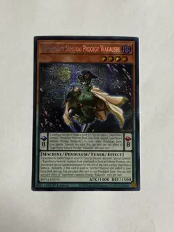 Yu-Gi-Oh - Superheavy Samurai Prodigy Wakaushi - MP24-EN076 - Prismatic Rare - Image 1
