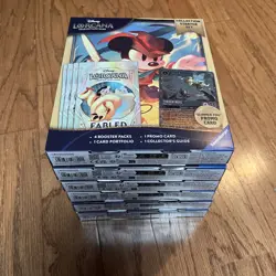 Sealed Disney Lorcana Fabled Collection Starter Set 6-Box 24 Booster Packs - Image 1