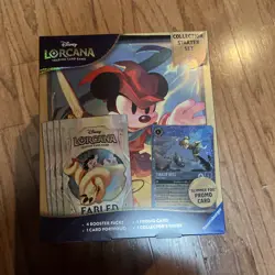 Sealed Disney Lorcana Fabled Collection Starter Set 6-Box 24 Booster Packs - Image 2