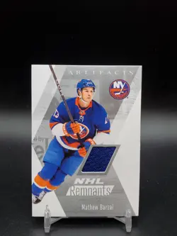 2025-26 Artifacts Hockey Mathew Barzal NHL Remnants NR-18 - Image 1