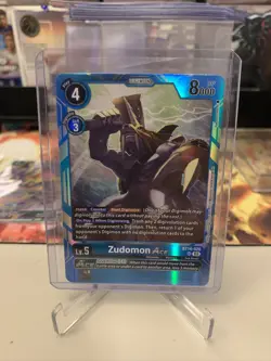 Digimon Card Game - Zudomon Ace BT14-026 Blast Ace Super Rare Holo - Image 1