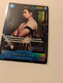 Roronoa Zoro P-056 Premium Collection Live Action Promo One Piece Card NETFLIX - Image 3